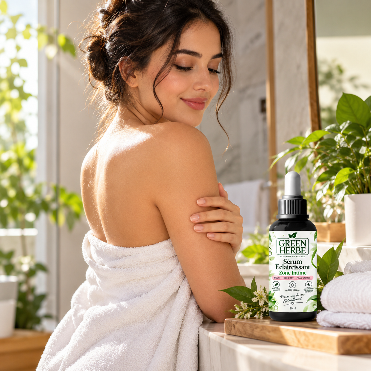 GREEN HERBE — SÉRUM ÉCLAIRCISSANT ZONE INTIME