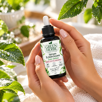 GREEN HERBE — SÉRUM ÉCLAIRCISSANT ZONE INTIME