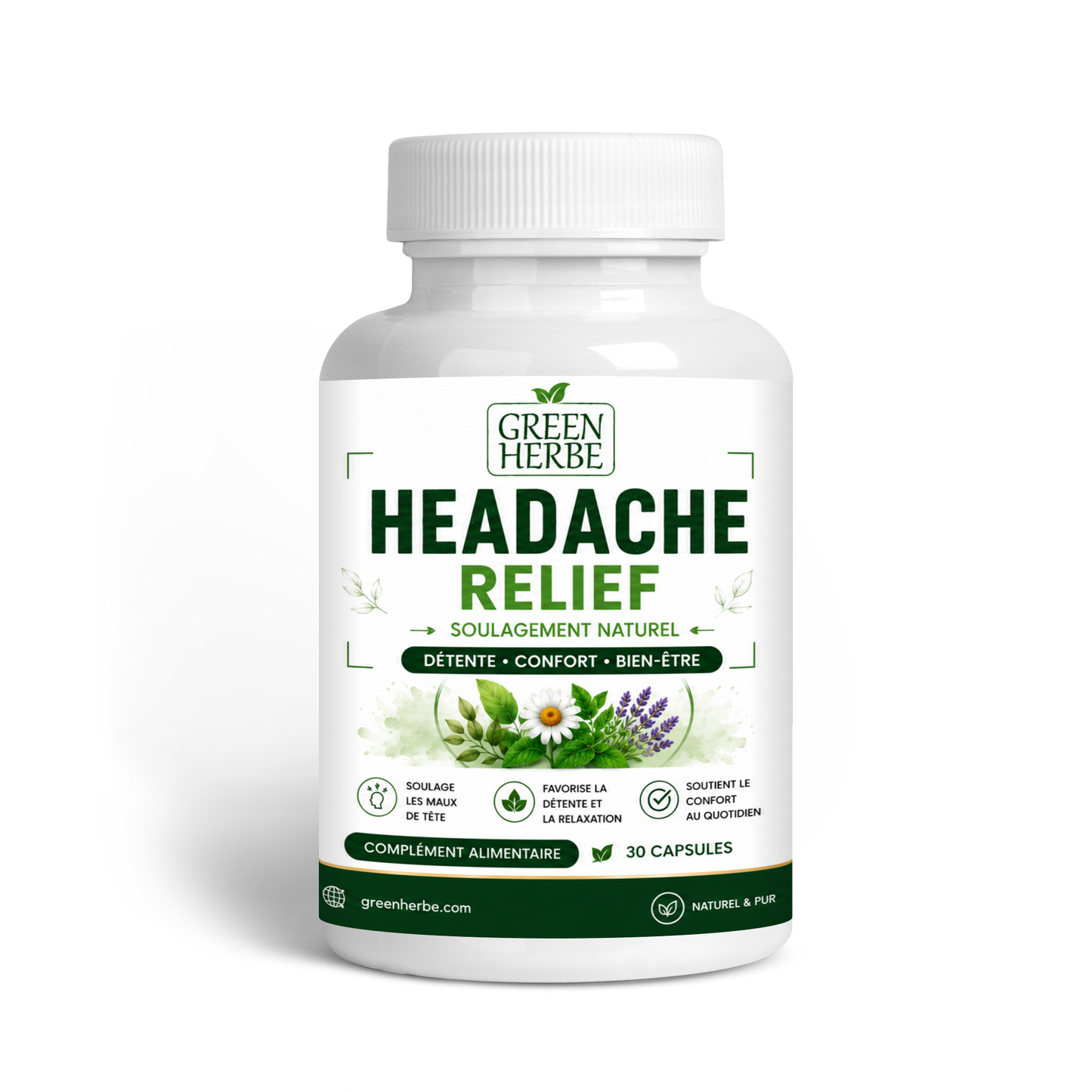 GreenHerbe Headache Relief