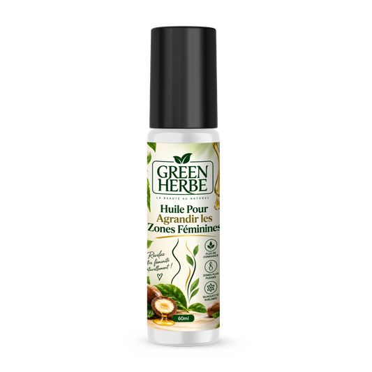 GREEN HERBE — HUILE POUR ZONES FÉMININES