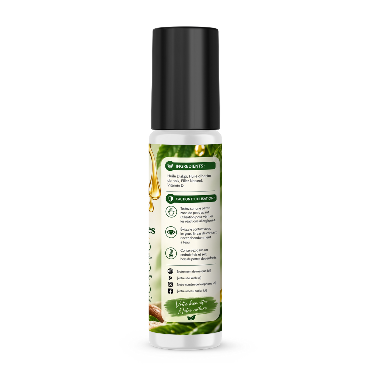 GREEN HERBE — HUILE POUR ZONES FÉMININES