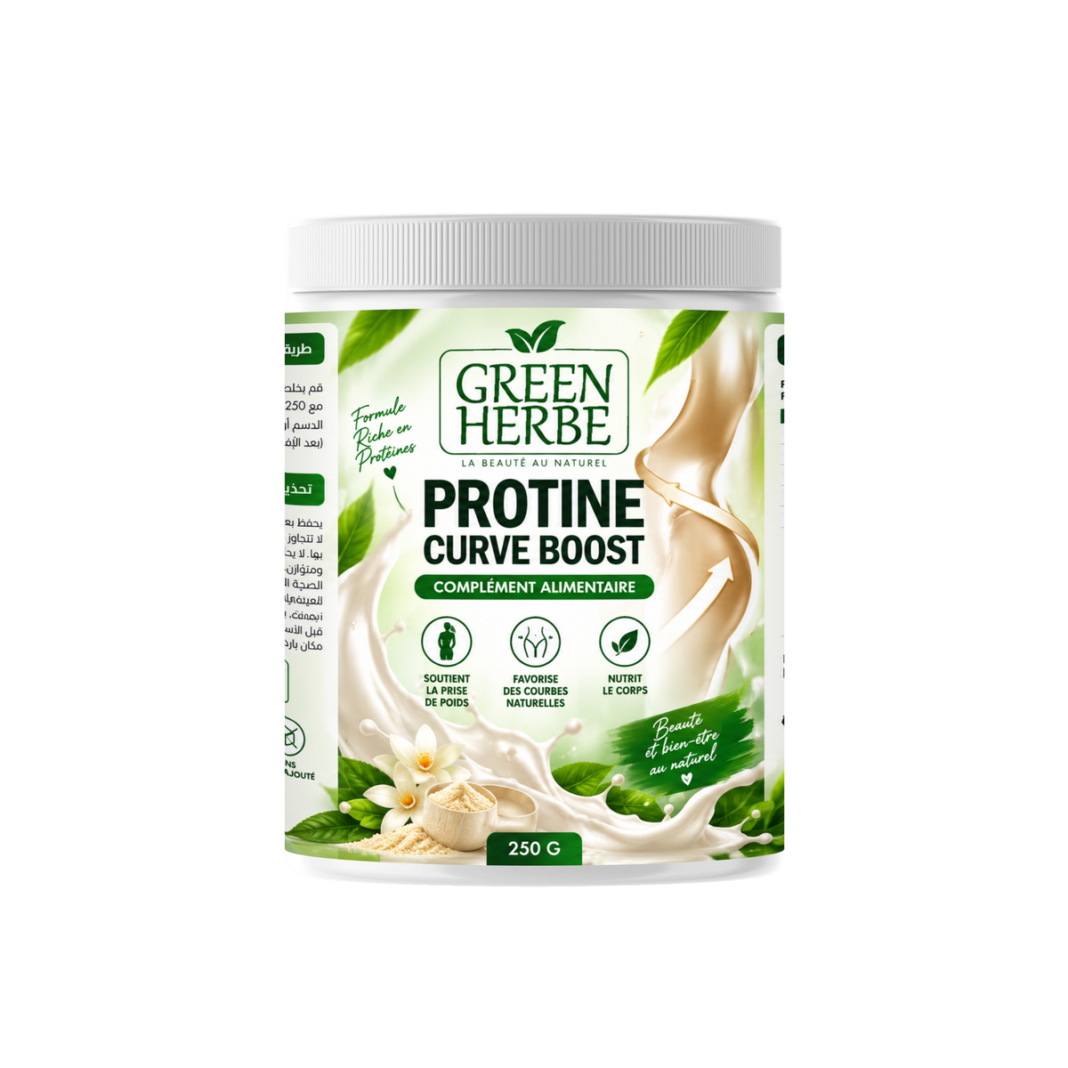 GREEN HERBE PROTINE CURVE BOOST — 250 G