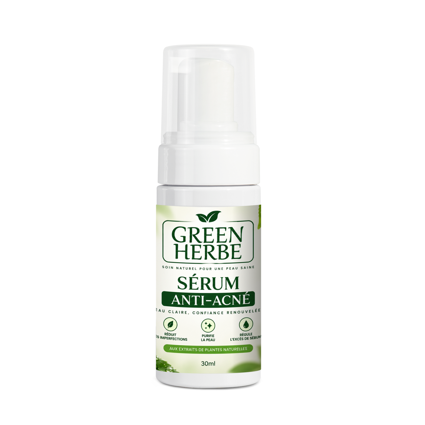 SÉRUM ANTI-ACNÉ GREEN HERBE